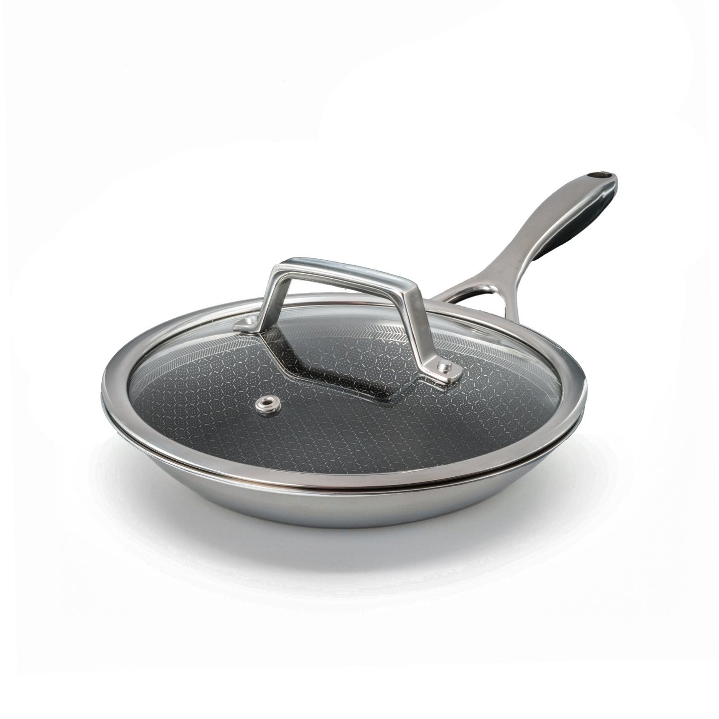 Poêle hybride Ø 28 cm avec couvercle