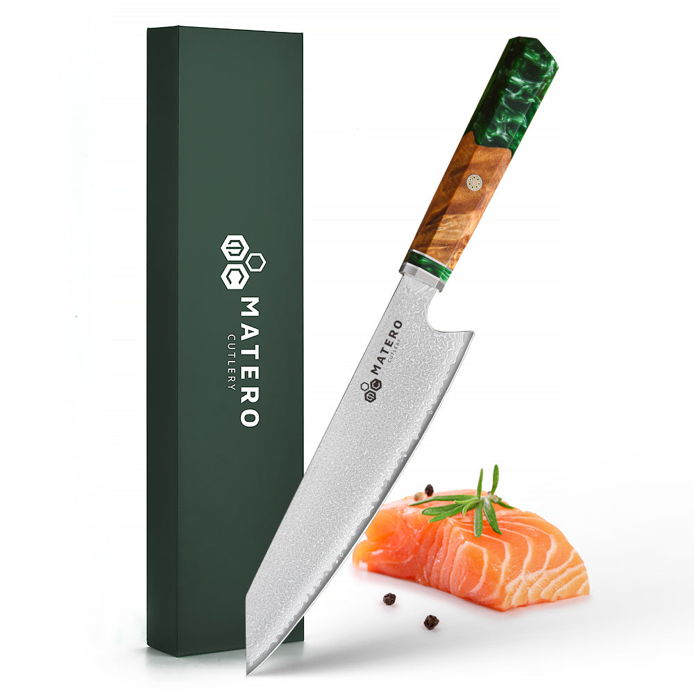 Forest Époxy Damas Kiritsuke 20 cm