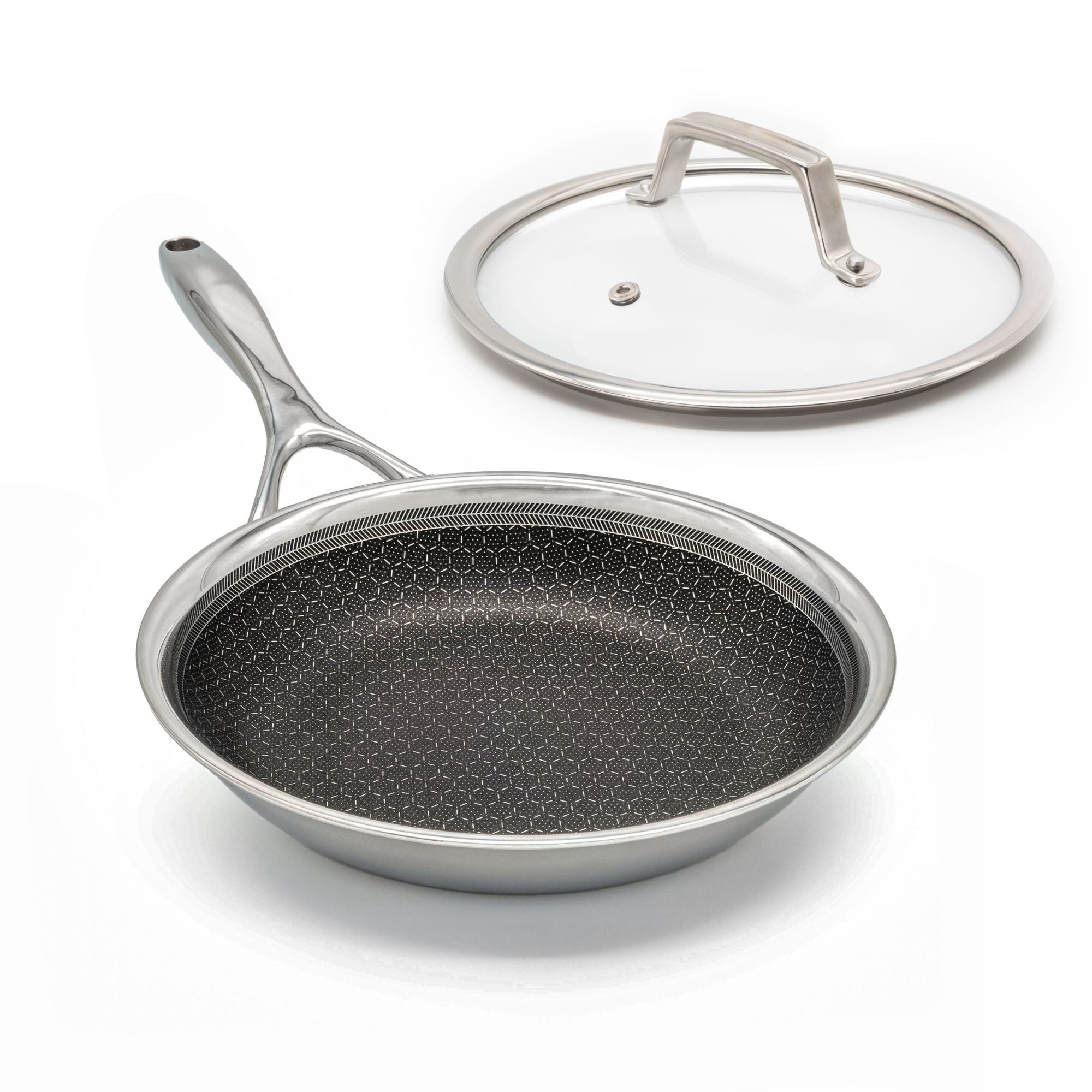 Poêle hybride Ø 20 cm avec couvercle