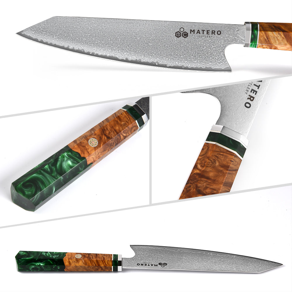 Forest Époxy Damas Kiritsuke 20 cm