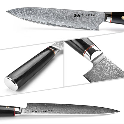 Couteau de cuisine Blackstone Damas 20 cm