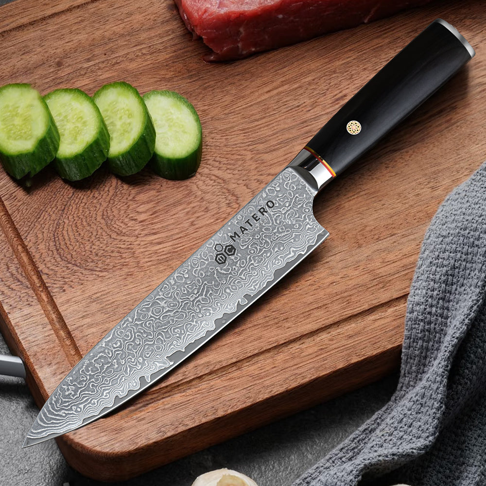 Couteau de cuisine Blackstone Damas 20 cm